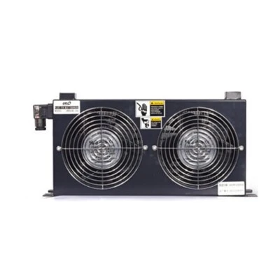60L OEM Hydraulic Mini Air Cooler Air-Plate Radiator Oil Cooled-Fin Heat Exchanger Kanthi Kipas Angin Listrik 12/24V 220/380V